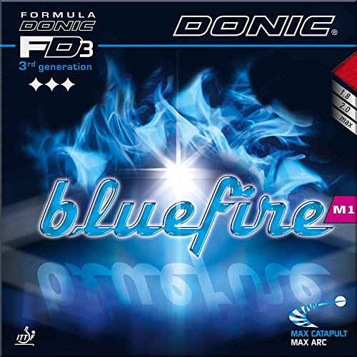 DONIC Belag Bluefire M1 Farbe 2,0 mm, rot, Größe 2,0 mm, rot DONIC Belag Bluefire M1 Farbe 2,0 mm, rot, Größe 2,0 mm, rot von DONIC