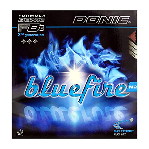 DONIC Belag Bluefire M2, rot, 2,3 mm DONIC Belag Bluefire M2, rot, 2,3 mm von DONIC