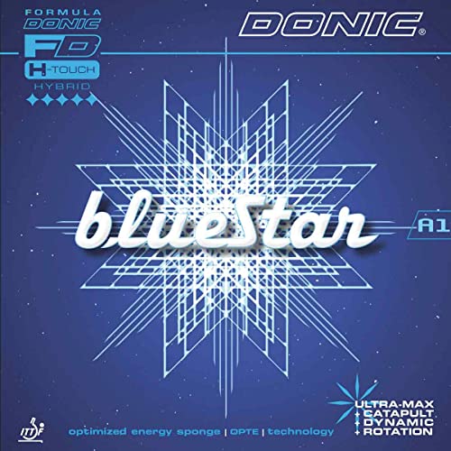 DONIC Belag Bluestar A1, rot, 2,3 mm DONIC Belag Bluestar A1, rot, 2,3 mm von DONIC