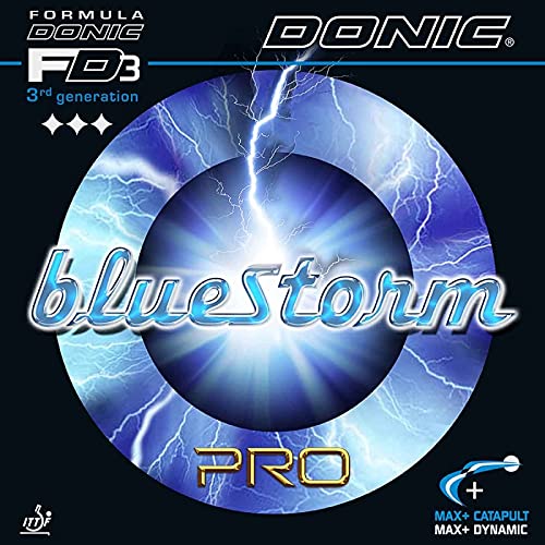 DONIC Belag Bluestorm Pro Farbe 2,0 mm, rot, Größe 2,0 mm, rot von DONIC