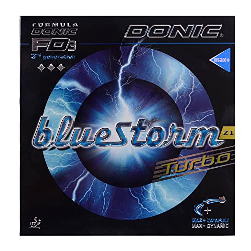 DONIC Belag Bluestorm Z1 Turbo, blau, 2,3 mm DONIC Belag Bluestorm Z1 Turbo, blau, 2,3 mm von DONIC