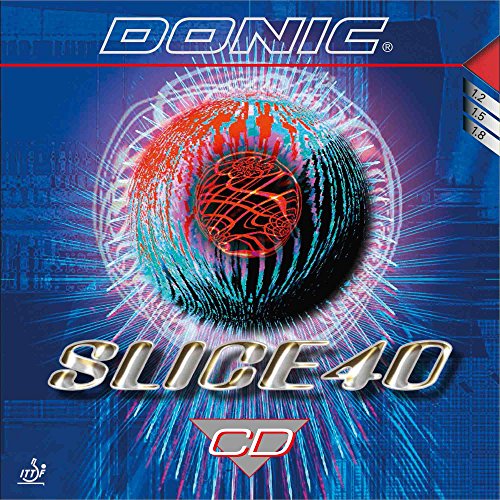 DONIC Belag Slice 40 CD, rot, 1,8 mm DONIC Belag Slice 40 CD, rot, 1,8 mm von DONIC