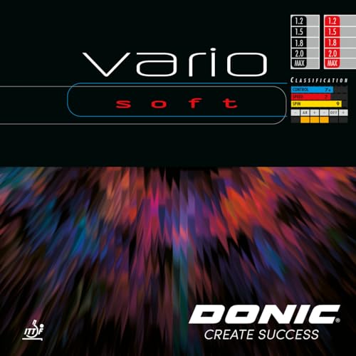 DONIC Belag Vario Soft Rot 1,8 mm von DONIC