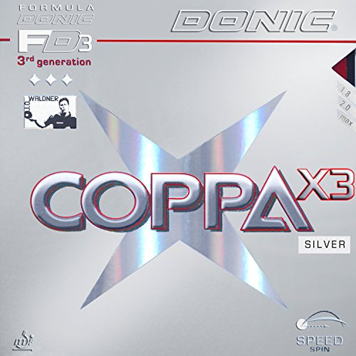 DONIC Coppa X3 Silver, TT-Belag, OVP, inkl. Lieferung DONIC Coppa X3 Silver, TT-Belag, OVP, inkl. Lieferung von DONIC