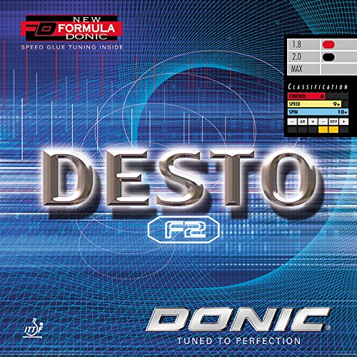 DONIC Desto F2, TT-Belag, OVP, inkl. Lieferung DONIC Desto F2, TT-Belag, OVP, inkl. Lieferung von DONIC