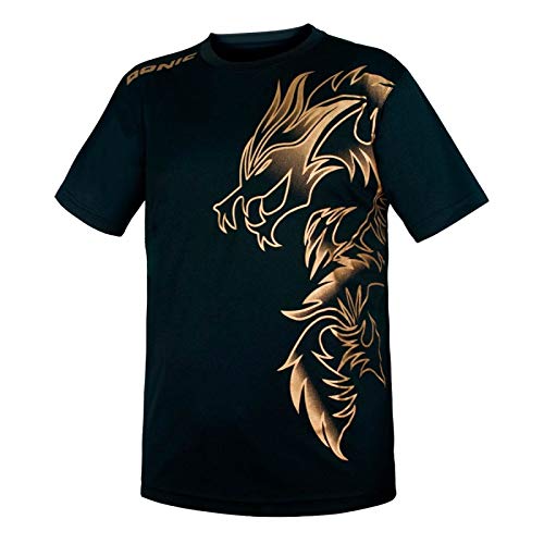 DONIC T-Shirt Dragon Größe XL, schwarz/Gold DONIC T-Shirt Dragon Größe XL, schwarz/Gold von DONIC