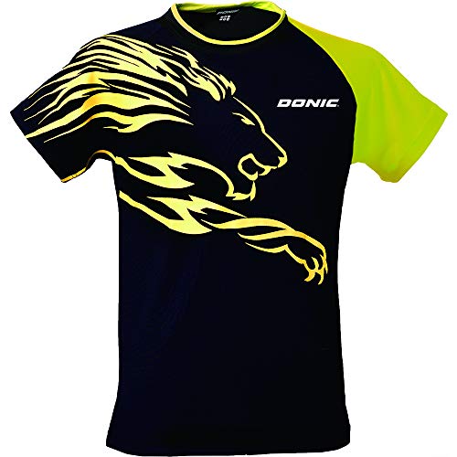 DONIC T-Shirt Lion Optionen XL, schwarz/gelb DONIC T-Shirt Lion Optionen XL, schwarz/gelb von DONIC