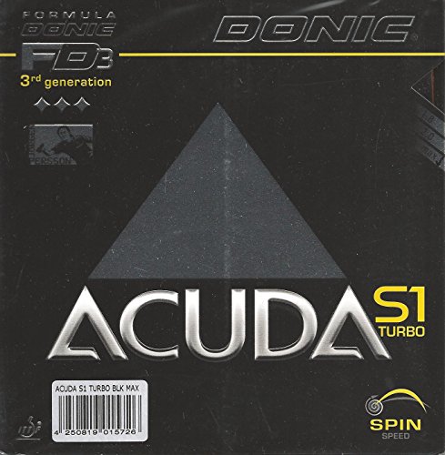 Donic Acuda S1 Turbo max schwarz Donic Acuda S1 Turbo max schwarz von DONIC