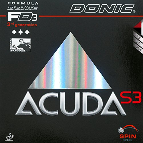 Donic Belag Acuda S3, 1,8 mm, schwarz Donic Belag Acuda S3, 1,8 mm, schwarz von DONIC