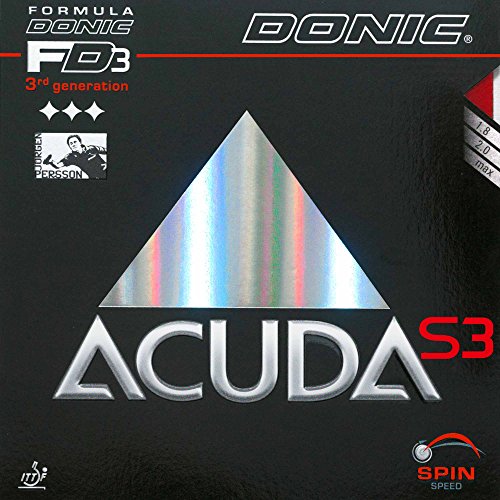 DONIC Belag Acuda S3, schwarz, 1,8 mm von DONIC