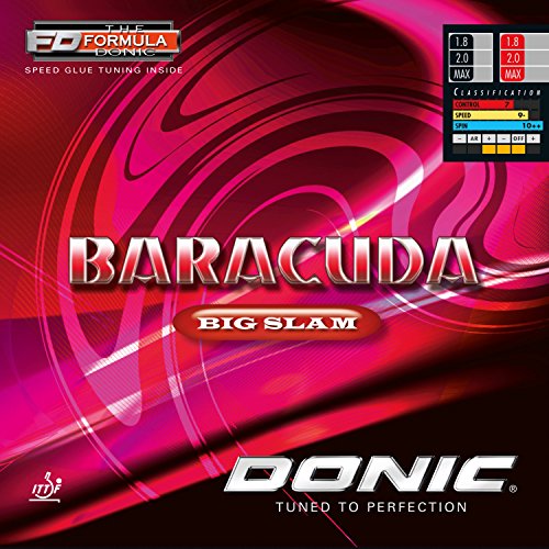 Donic Belag Baracuda Bigslam, 2,0 mm, rot Donic Belag Baracuda Bigslam, 2,0 mm, rot von DONIC
