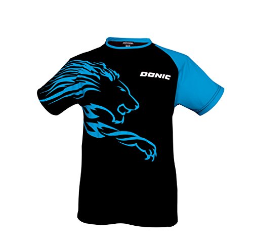 DONIC T-Shirt Lion Größe XL, schwarz/Cyan DONIC T-Shirt Lion Größe XL, schwarz/Cyan von DONIC