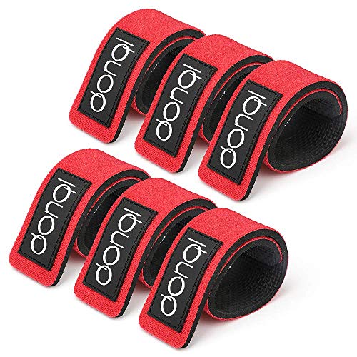 DONQL 6 Stück Angelruten Gurte, Angelrute Klettverschluss Riemen einstellbar, Angel Rutenbänder, elastische Angelrute Gürtel Krawatten für feste Angelruten Gear Strap Spinnrute Meer Rute DONQL 6 Stück Angelruten Gurte, Angelrute Klettverschluss Riemen einstellbar, Angel Rutenbänder, elastische Angelrute Gürtel Krawatten für feste Angelruten Gear Strap Spinnrute Meer Rute von DONQL
