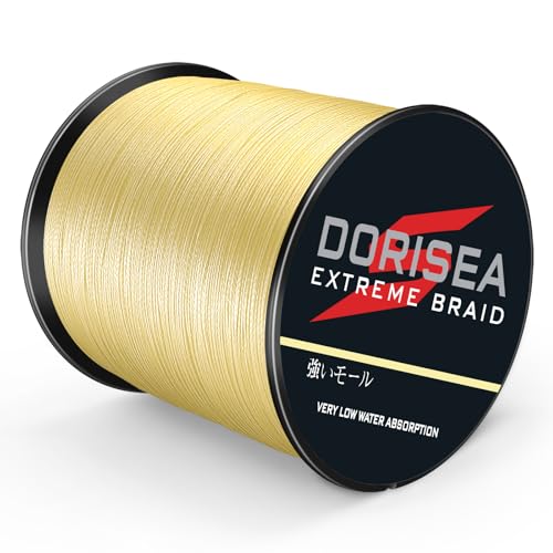 DORISEA Extreme Braid geflochtene Angelschnur, 100 % PE, 1000 m, 2,7–227 kg getestet von Dorisea