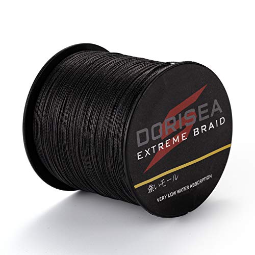 DORISEA Extreme Braid Angelschnur, 100% Pe, 300 m, geflochten, 2,7–250 kg, Test-Angeldraht, Angelschnur, Abriebfest, unglaubliche Superline von Dorisea