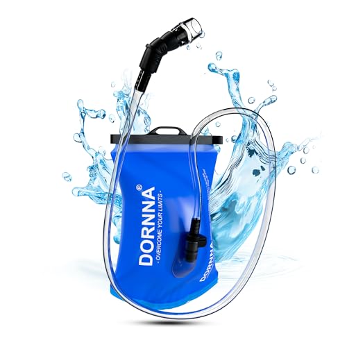 DORNNA Trinkblase 1L/1,5L/2L/3L Wasserblase für Trinkrucksack, BPA-frei Auslaufsicher Wasserreservoir für Laufen, Wandern, Outdoorsport, Radfahren. (1 Liter) DORNNA Trinkblase 1L/1,5L/2L/3L Wasserblase für Trinkrucksack, BPA-frei Auslaufsicher Wasserreservoir für Laufen, Wandern, Outdoorsport, Radfahren. (1 Liter) von DORNNA
