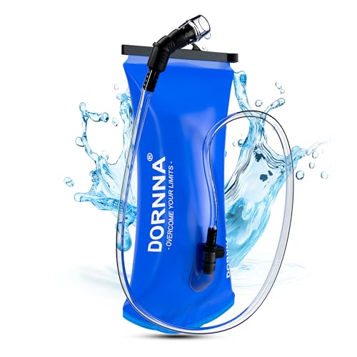 DORNNA Trinkblase 1L/1,5L/2L/3L Wasserblase für Trinkrucksack, BPA-frei Auslaufsicher Wasserreservoir für Laufen, Wandern, Outdoorsport, Radfahren. (2 Liter) DORNNA Trinkblase 1L/1,5L/2L/3L Wasserblase für Trinkrucksack, BPA-frei Auslaufsicher Wasserreservoir für Laufen, Wandern, Outdoorsport, Radfahren. (2 Liter) von DORNNA
