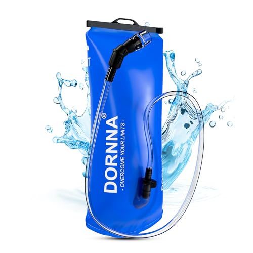 DORNNA Trinkblase 1L/1,5L/2L/3L Wasserblase für Trinkrucksack, BPA-frei Auslaufsicher Wasserreservoir für Laufen, Wandern, Outdoorsport, Radfahren. (3 Liter) DORNNA Trinkblase 1L/1,5L/2L/3L Wasserblase für Trinkrucksack, BPA-frei Auslaufsicher Wasserreservoir für Laufen, Wandern, Outdoorsport, Radfahren. (3 Liter) von DORNNA