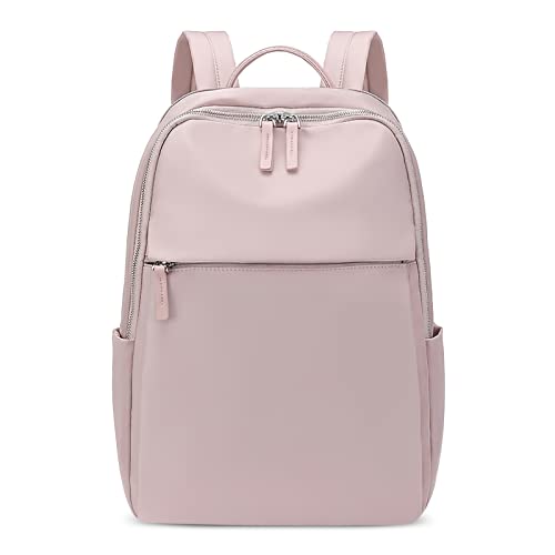 DORRISO Damen Rucksack Mode Tagesrucksäcke Reise Rucksäcke für 14 Zoll Laptop Schulranzen Grosse Kapazität Tourismus Beiläufig Umhängetaschen Wasserdicht Frauen Rucksack M Rosa von DORRISO