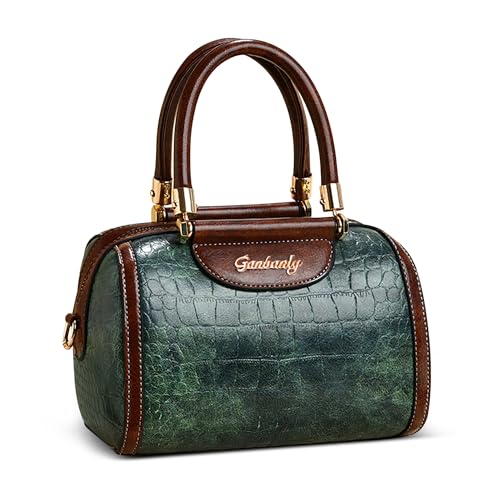 DORRISO Elegante Einfach Damen Handtaschen Henkeltaschen Stilvoll Damen Umhängetasche Anti-Dieb Sicher Leicht Reisen Urlaub Einkaufen Party Büro Wasserdicht PU Leder Grün DORRISO Elegante Einfach Damen Handtaschen Henkeltaschen Stilvoll Damen Umhängetasche Anti-Dieb Sicher Leicht Reisen Urlaub Einkaufen Party Büro Wasserdicht PU Leder Grün von DORRISO