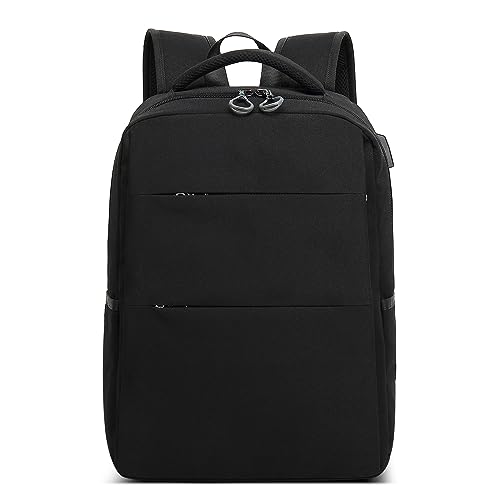 DORRISO Mode Herren Rucksack Leicht 15.6 Zoll Laptoptasche mit USB-Anschluss Backpack für Business Reisen Camping Draussen Schule Arbeit Wasserdicht Herren Schulrucksack Schwarz DORRISO Mode Herren Rucksack Leicht 15.6 Zoll Laptoptasche mit USB-Anschluss Backpack für Business Reisen Camping Draussen Schule Arbeit Wasserdicht Herren Schulrucksack Schwarz von DORRISO