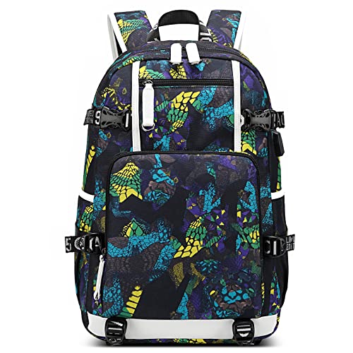 DORRISO Rucksack Herren Reise Schulrucksack Jungen Teenager Daypacks Laptop Rucksack mit USB Ladeanschluss für 14 Zoll Laptop Business Rucksack Casual Reise Schule Rucksack Gelb A DORRISO Rucksack Herren Reise Schulrucksack Jungen Teenager Daypacks Laptop Rucksack mit USB Ladeanschluss für 14 Zoll Laptop Business Rucksack Casual Reise Schule Rucksack Gelb A von DORRISO