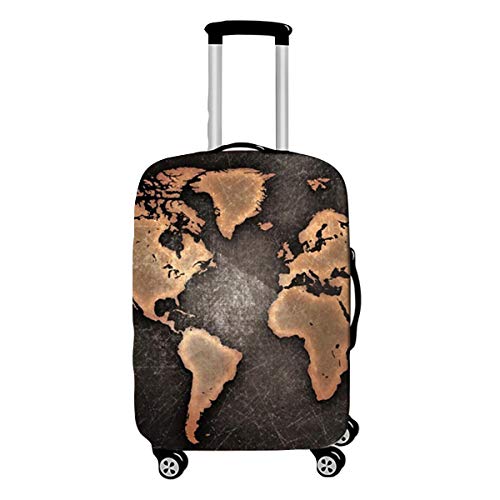 Elastisch Kofferhülle, DOTBUY 3D Reise Kofferschutzhülle Gepäck Cover Reisekoffer Hülle Schutz Bezug Schutzhülle Waschbare Reisetasche Kofferbezug (Bereich,XL (30-32 Zoll)) von DOTBUY