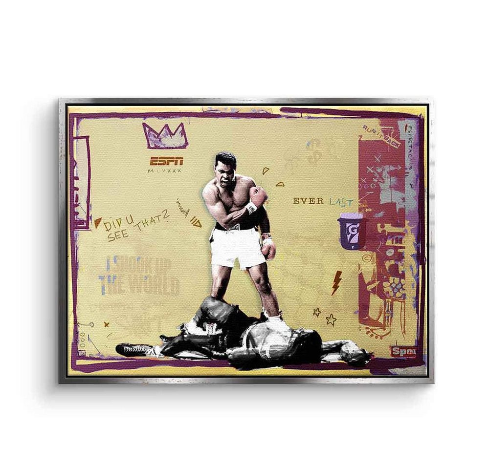 DOTCOMCANVAS® Leinwandbild Muhammad Ali, Leinwandbild Muhammad Ali Boxen Sport Fight ESPN von DOTCOMCANVAS®