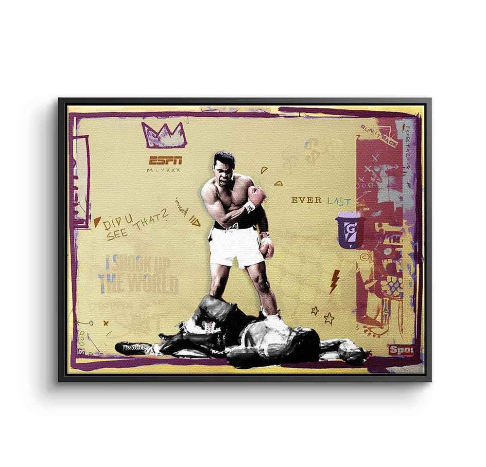 DOTCOMCANVAS® Leinwandbild Muhammad Ali, Leinwandbild Muhammad Ali Boxen Sport Fight ESPN von DOTCOMCANVAS®