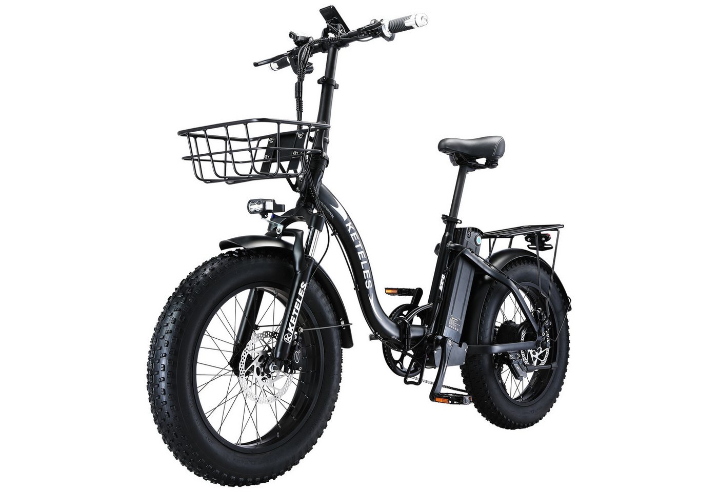DOTMALL E-Bike Cityrad KETELES Klapprad 20"×4.0 Elektrofahrrad,48V 18Ah AKKU,7 Gang DOTMALL E-Bike Cityrad KETELES Klapprad 20"×4.0 Elektrofahrrad,48V 18Ah AKKU,7 Gang von DOTMALL