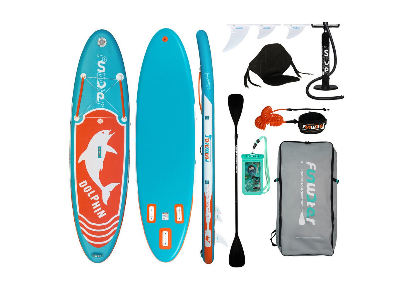 DOTMALL Inflatable SUP-Board Aufblasbares Paddelbrett DOTMALL Inflatable SUP-Board Aufblasbares Paddelbrett von DOTMALL
