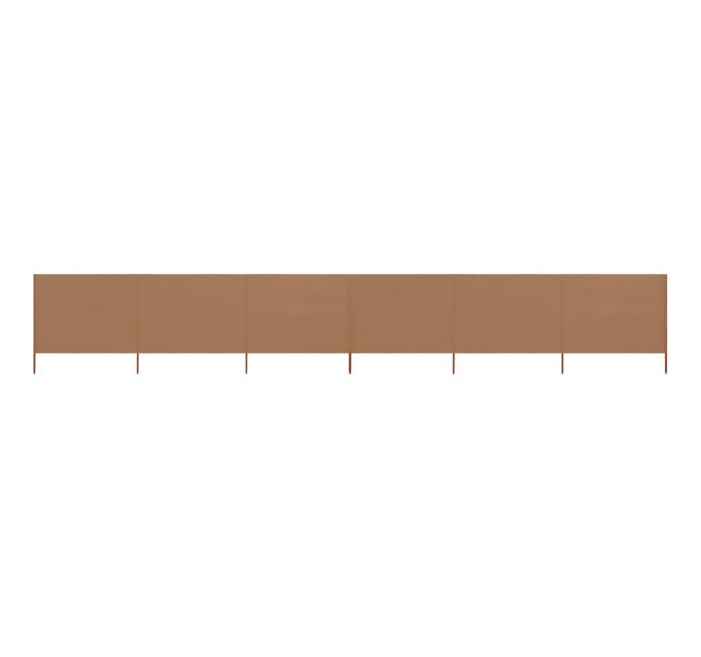 DOTMALL Windschutz 6-teiliges Windschutzgewebe 800 x 160 cm Taupe DOTMALL Windschutz 6-teiliges Windschutzgewebe 800 x 160 cm Taupe von DOTMALL