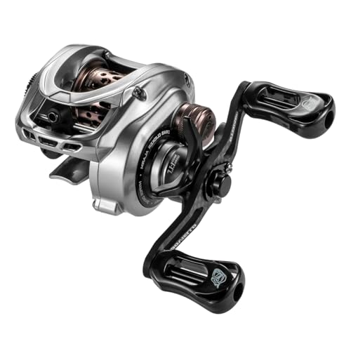 DOVIELLO HICC50 136 g ultraleichte Baitcast-Rollen Baitcast-Angelrolle Baitcast-Angelrolle 7,1 Übersetzung 10 + 1BB 4 kg Zugkraft Baitcaster, Vollcarbon, hochkompakt DOVIELLO HICC50 136 g ultraleichte Baitcast-Rollen Baitcast-Angelrolle Baitcast-Angelrolle 7,1 Übersetzung 10 + 1BB 4 kg Zugkraft Baitcaster, Vollcarbon, hochkompakt von DOVIELLO