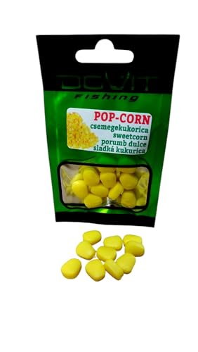 Dovit POP-Corn Schwimmender Köder Angelnfutter Boilies Aromen Pelets Mais Pop Up (Süße Mais) von DOVIT