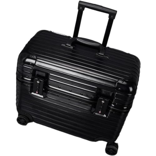 Handgepäck Reisegepäck Horizontaler Koffer, PC+ABS, robuster Hartschalenkoffer, Kosmetikkoffer, Handgepäck, Koffer, Zahlenschloss Reisekoffer von DPCDAN