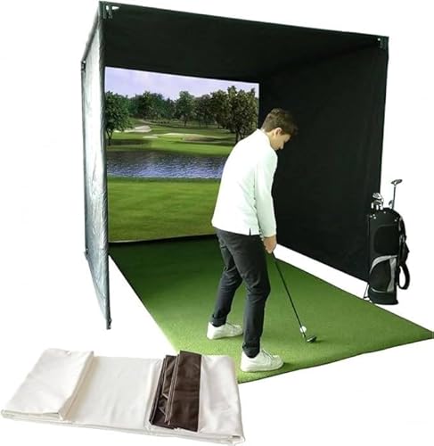 Indoor Trainings Golfsimulator Bildschirm,Impact Display Projektionsbildschirm,Golf-Display-Trainingsprojektion Für Golf-Trainingsunterhaltung,300cm*400cm von DPLXQPP
