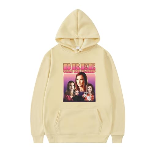 Kapuzenpulli Bree Van De Kamp Sweatshirt Mode Frauen Bequemes Sweatshirt Männer Lässige Einfache Jacke Cartoon Druck Langarm Top-Pink||XS von DPMTBD