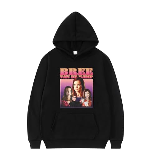 Kapuzenpulli Bree Van De Kamp Sweatshirt Mode Frauen Bequemes Sweatshirt Männer Lässige Einfache Jacke Cartoon Druck Langarm Top-Pink||XS von DPMTBD