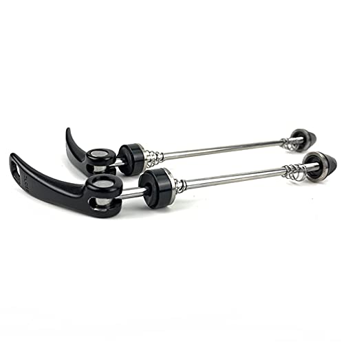 DQZRTUECA Fahrradspieße,Schnellspanner, Legierung Schnellspanner vorne 100 mm hinten 130 mm Radnabe 116 g/Paar Spieße for Mountainbike oder Rennrad von DQZRTUECA