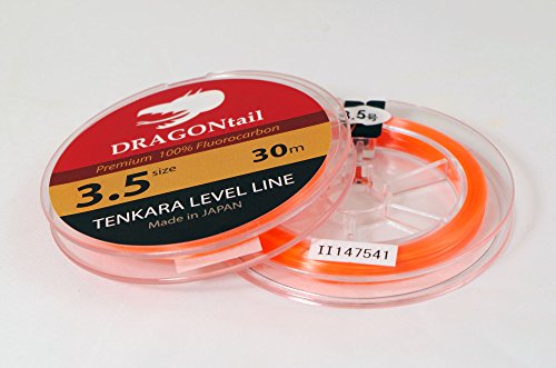 Dragontail TENKARA Level Line 30 m Hi-Vis Orange, 3.5 Dragontail TENKARA Level Line 30 m Hi-Vis Orange, 3.5 von DRAGONtail Tenkara