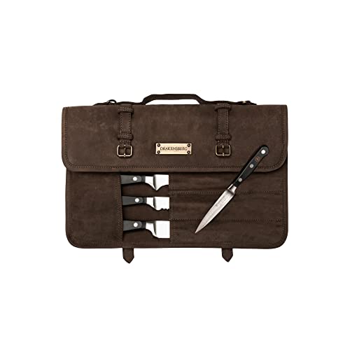 DRAKENSBERG Messertasche 'Blade' - Universal Etui für Koch-Messer aus Meisterhand, Profi-Qualität, nachhaltig, Büffel-Leder, Dunkel-Braun, DR00398 DRAKENSBERG Messertasche 'Blade' - Universal Etui für Koch-Messer aus Meisterhand, Profi-Qualität, nachhaltig, Büffel-Leder, Dunkel-Braun, DR00398 von DRAKENSBERG