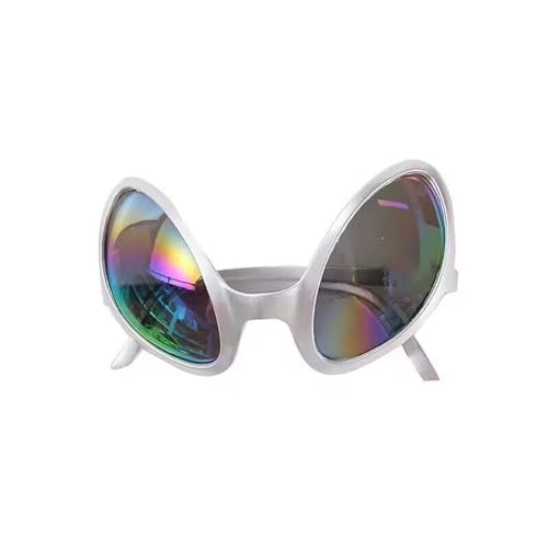 Alien Sonnenbrille Brille Alien Lustige Partybrille für Erwachsene, Kunststoff, Spaßbrille, ohne Sehstärke, Alien Sonnenbrille, Bad Taste Party, Mottoparty, Karneval Alien Sonnenbrille Brille Alien Lustige Partybrille für Erwachsene, Kunststoff, Spaßbrille, ohne Sehstärke, Alien Sonnenbrille, Bad Taste Party, Mottoparty, Karneval von DRALOFAO