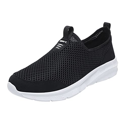 Arbeitsschuhe Herren Leicht, Mesh-Oberfläche Schuhe Working Shoes Sicherheitsschuhe Krawatte Safety Work rutschfeste Schuh Security Sportlich rutschfest Atmungsaktiv von DRALOFAO