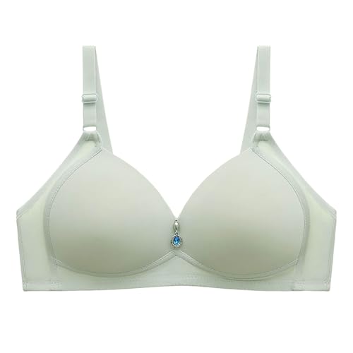 BH Große Brüste Starker Halt, Ohne Bügel BH Damen Atmungsaktiv Weich - Bustier Leicht Bralette Komfort Baumwolle Elastisch Atmungsaktiver Und Ultrakomfortabler Schlaf BH von DRALOFAO