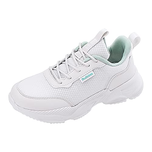 Barfußschuhe Damen Laufschuhe, Leichte Sportschuhe Slip In Sneaker Sommerschuhe Atmungsaktiv Walkingschuhe Sport Schuhe Turnschuhe Badeschuhe Fitnessschuhe Straßenlaufschuhe Weich rutschfest von DRALOFAO