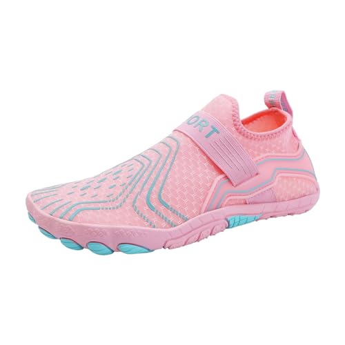 Barfussschuhe Damen Zehenschuhe Barfußschuhe - Strandschuhe Atmungsaktiv Barfuss Schuhe Outdoor Wasserschuhe Schnell Trocknend Schwimmschuhe Aquaschuhe Fitnessschuhe von DRALOFAO