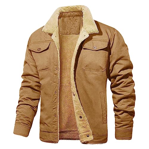 Blouson Herren, Herrenjacke Herren Warme Herrenjacken - Laufjacke Leichte Softshelljacke Mit Tasche Übergangsjacke Winddicht Outdoorjacke Für Wandern Fahrrad Camping Dünne von DRALOFAO