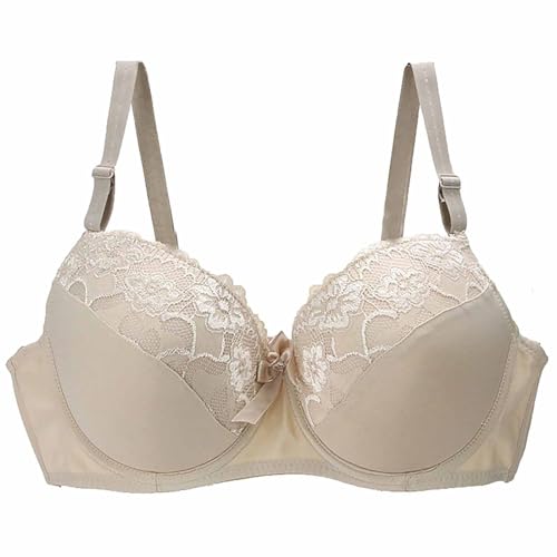 Bustier Damen Baumwolle, Ohne Bügel BH Damen Atmungsaktiv Weich - Bustier Elastisch Bralette Leicht Baumwolle Komfort Bustier Weicher Bequemer T-Shirt Soft Bra von DRALOFAO