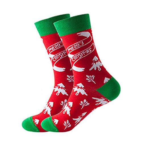 Christmas Socks, Weihnachts Socken Damen Warme Flauschige Weihnachtssocken Unisex - Bettsocken Niedliche Kuschel Cozy Winter Plüsch Weihnachtsstrümpfe Lustig Weihnachten von DRALOFAO