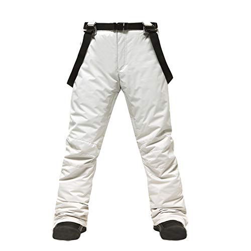 DRALOFAO Schneehose Damen Winter, Ski Hosen Für Frauen Damen Warm Winddicht Schneehose Winter - Skioverall Herren Outdoor Skihose Atmungsaktiv Wasserdicht von DRALOFAO